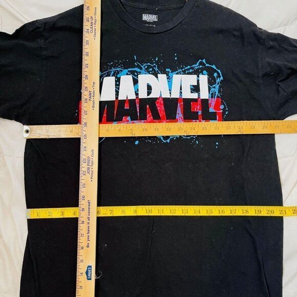MARVEL Comic Universe Logo T Shirt Large - Picture 4 of 4